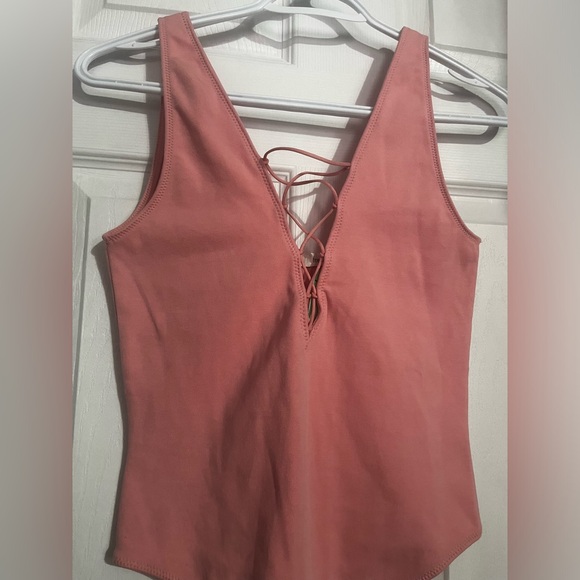 Wilfred Free | Medium Pink Bodysuit - Picture 3 of 9